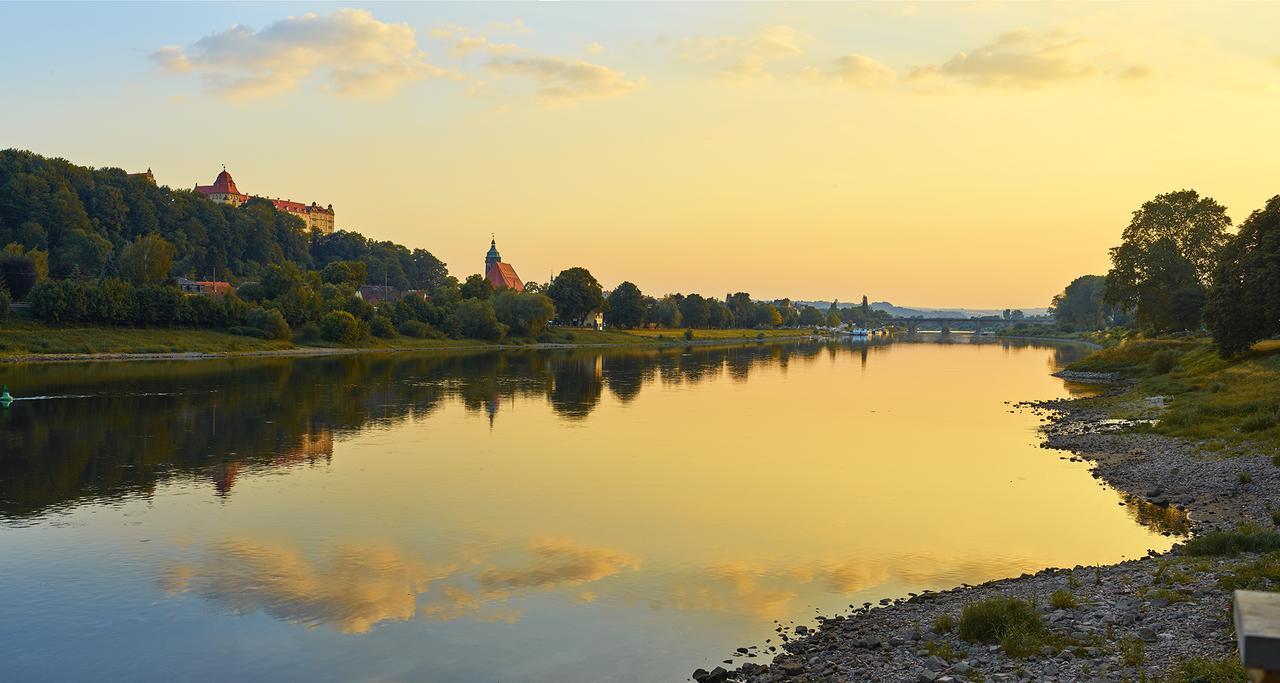 Hotel Elbparadies Pirna Esterno foto