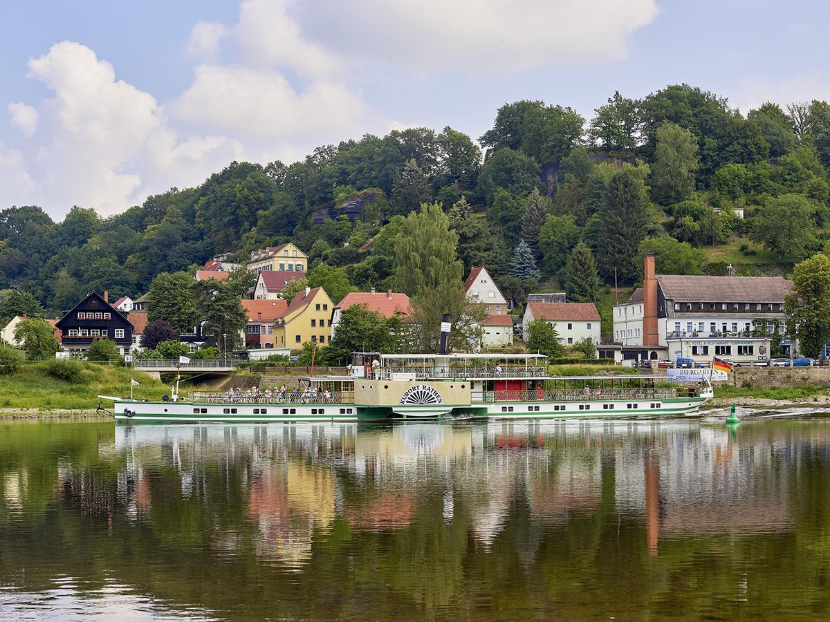 Hotel Elbparadies Pirna Esterno foto